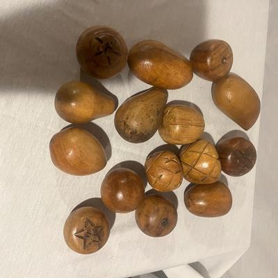 Wooden Fruit & Metal Basket (BB-MG)
