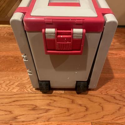 Coca Cola Cooler with Chairs & Drop Leafs Built In (BB-MG)