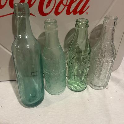 Coca Cola Cooler with Chairs & Drop Leafs Built In (BB-MG)