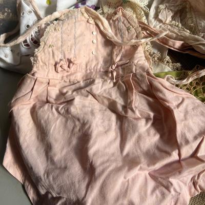 Big Lot Antique Vintage Linens Kids Clothes