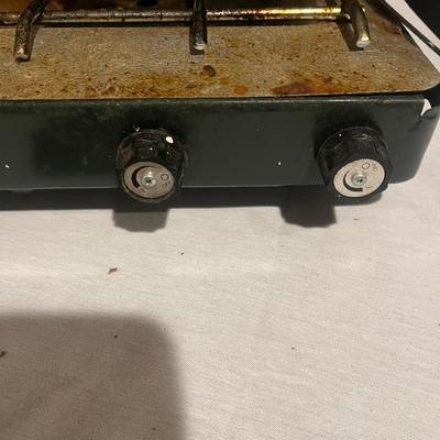 Cinsa Enamelware & Coleman Two Burner Stove (BB-MG)