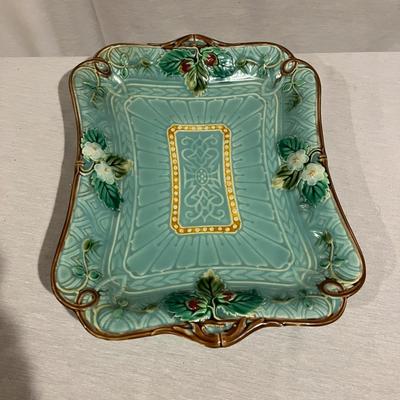 French Sarraguemines Majolica Dish Plates & More (BB-MG)