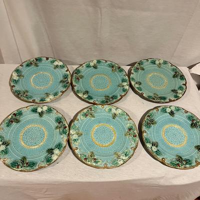 French Sarraguemines Majolica Dish Plates & More (BB-MG)