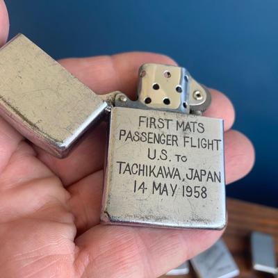 Vintage Lighters Pocket Knives Collectibles Lot