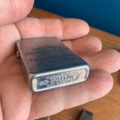 Vintage Lighters Pocket Knives Collectibles Lot