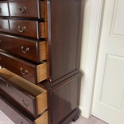 KINCAID Chest On Chest Of Drawer ~Read Details