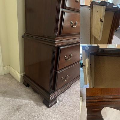 KINCAID Chest On Chest Of Drawer ~Read Details