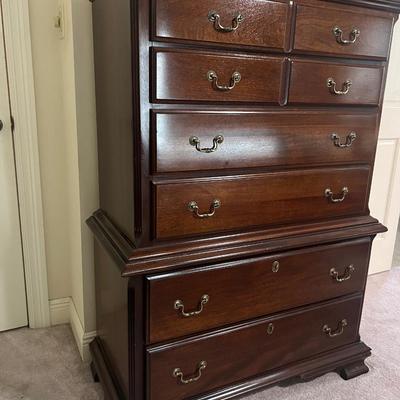 KINCAID Chest On Chest Of Drawer ~Read Details