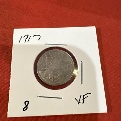 1917 BUFFALO NICKEL VF