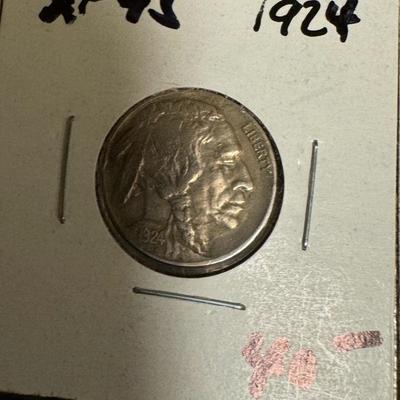 1924 BUFFALO NICKEL XF
