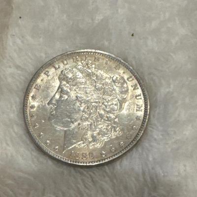 1899-p Morgan Silver Dollar U S coin XVF