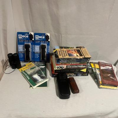 Tasco Binoculars, WNC Trail Maps & More (BBC-MG)