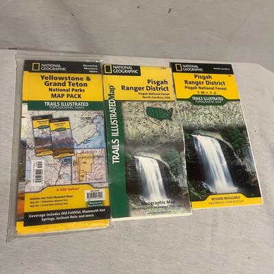 Tasco Binoculars, WNC Trail Maps & More (BBC-MG)
