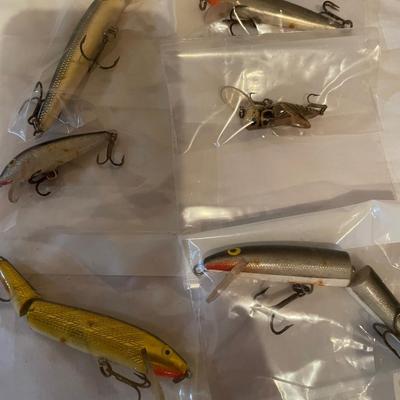 VARIETY OF FISHING LURES