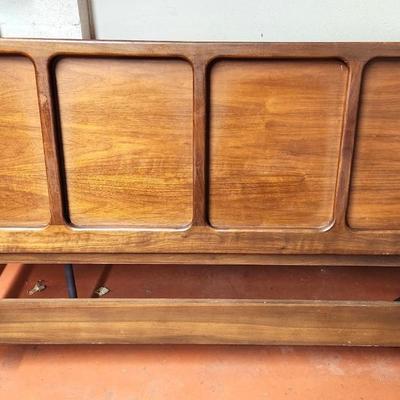 Lot #93 Mid Century Modern White Furniture Company Double/Full headboard