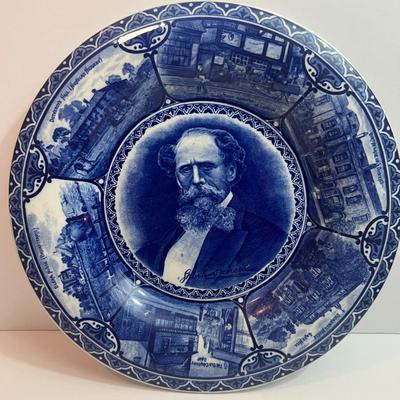 Staffordshire Antique Porcelain 10" Plate...The Rowland & Marsellus Co. in VG Preowned Condition.