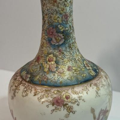 Antique Royal Doulton England Worcester Hand Painted 7.5" Mini Pitcher in Good Condition.