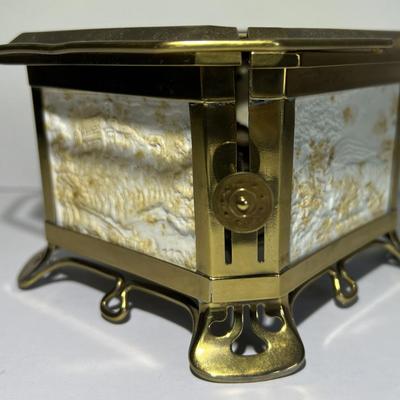 Vintage Tea Pot Warmer/Heater 3.75" x 5" Wide in VG Preowned Condition as Pic'd.