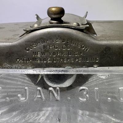 Antique Scarce Cushman & Denison Paper/Stamp Welder 4" Long in Very Good Preowned Condition.