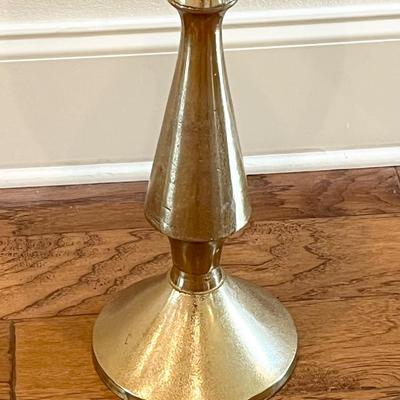 Gold Metal Round Side Table