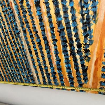 3ft x 4ft “Aerial Agave Field” Signed M2 Studio Painting