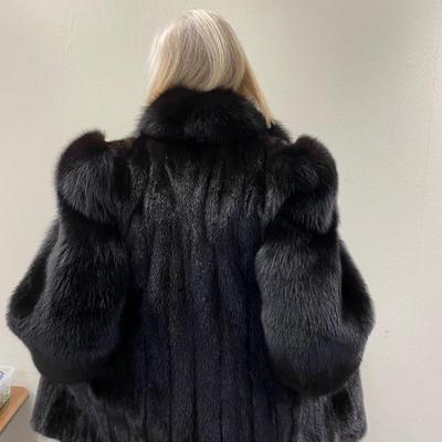 Luxurious Dark brown Mink Coat