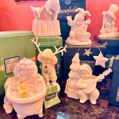 Snow Baby Figurines All in photo