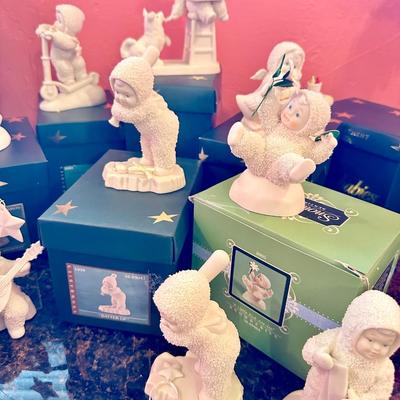 Snow Baby Figurines All in photo