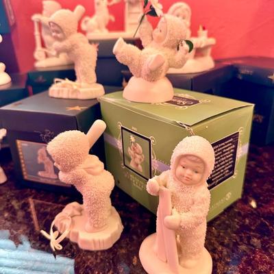 Snow Baby Figurines All in photo