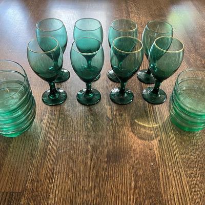 Green Glass Lot