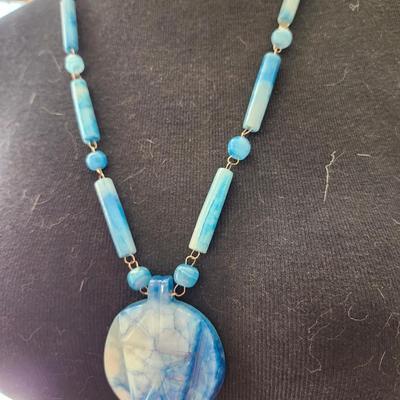 Blue Jasper Necklace