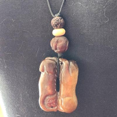 Carved Cats Netsuke