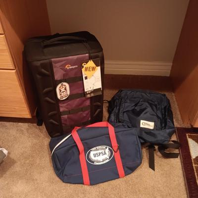 NEW LOWEPRO DRONEGUARD BP 400 BACKPACK, SMALL DUFFLE BAG AND BACKPACK
