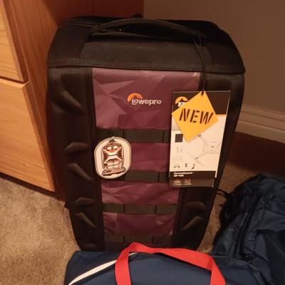 NEW LOWEPRO DRONEGUARD BP 400 BACKPACK, SMALL DUFFLE BAG AND BACKPACK