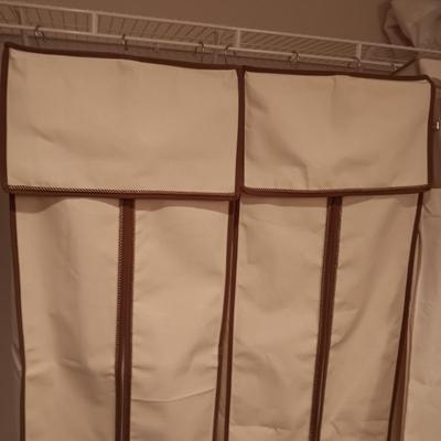3 HANGING CLOSET GARMENT ORGANIZERS