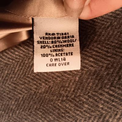 2 LADIES LL BEAN WOOL JACKETS (18W) & 3 BUTTON UP SHIRTS
