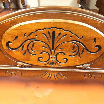Lot #105 Antique 1920's Bed frame - Double/Full