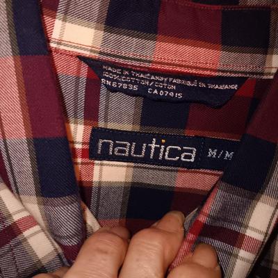 MEN'S PLAID LONG SLEEVE SHIRTS SIZE LARGE