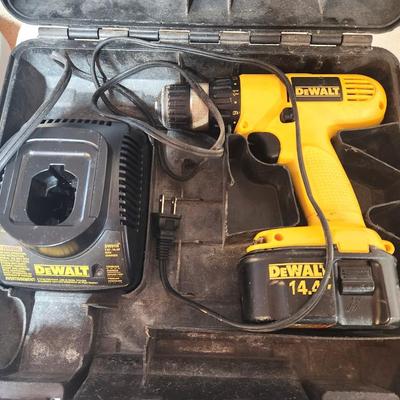 Lot #109 DeWalt Drill DW9118 In Case