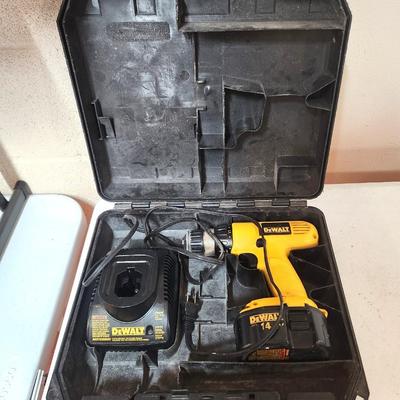 Lot #109 DeWalt Drill DW9118 In Case