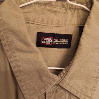 WOOLRICH & COLUMBIA MEN'S SHIRTS SIZE LARGE