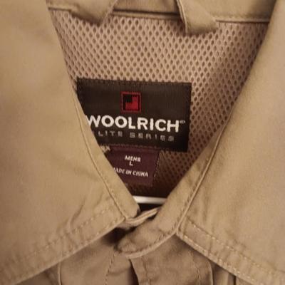 WOOLRICH & COLUMBIA MEN'S SHIRTS SIZE LARGE