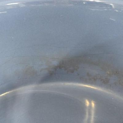 Vintage Rival Crockpot Blue 5 Quart Slow Cooker With Removeable Stoneware Clear Plastic Lid