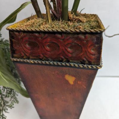 Artificial Floral Arrangements 1 Ceramic Vase