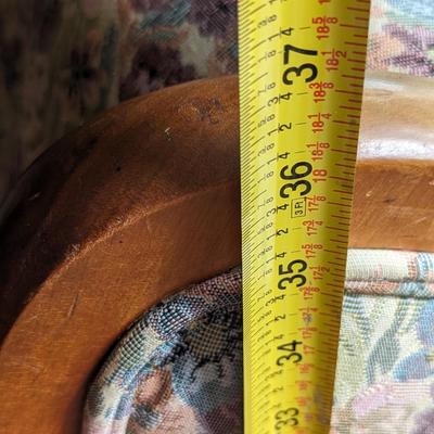 Antique Floral Rocking Love seat