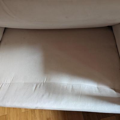 Fabric White Sitting Chair