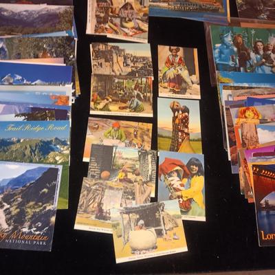 VARIETY OF POSTCARDS