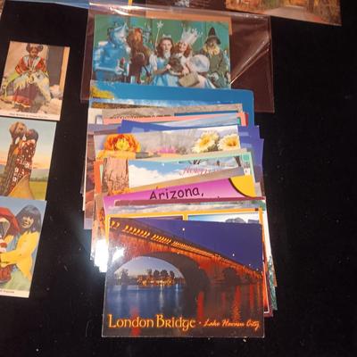 VARIETY OF POSTCARDS