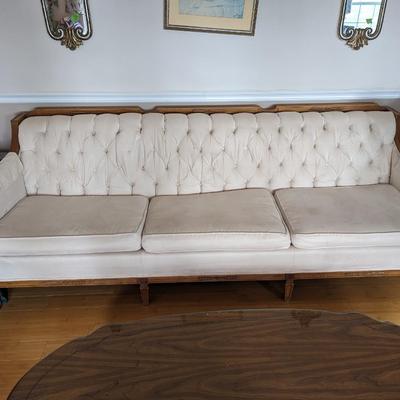 Living White Sofa
