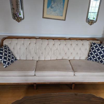 Living White Sofa